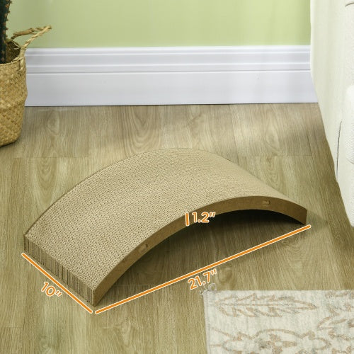 Brown 4-Pack Reversible Cat Scratching Post Board