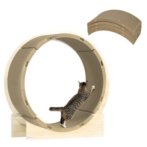 Brown 4-Pack Reversible Cat Scratching Post Board