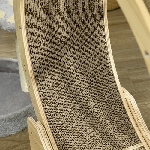 Brown 4-Pack Reversible Cat Scratching Post Board