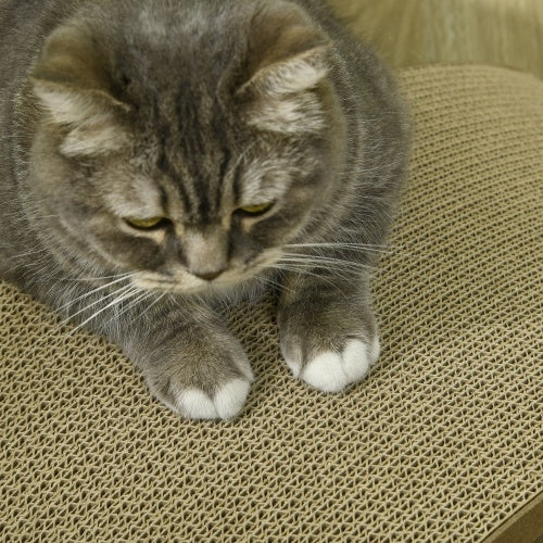 Brown 4-Pack Reversible Cat Scratching Post Board
