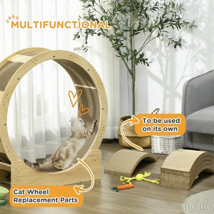 Brown 4-Pack Reversible Cat Scratching Post Board