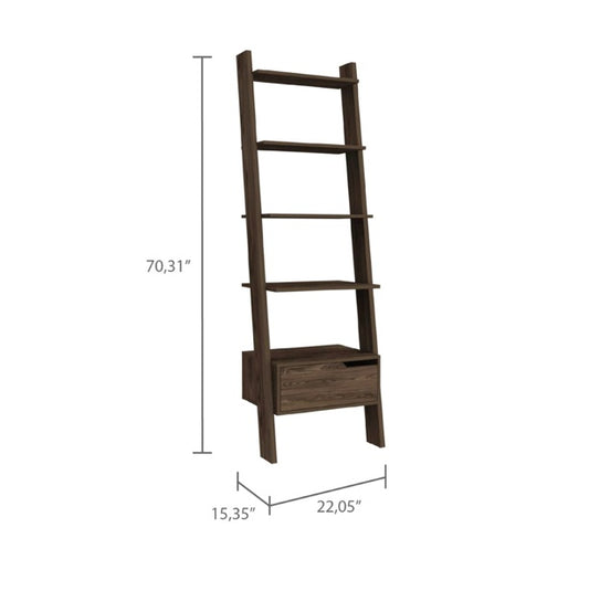Deep Walnut Oslo Trapezoidal Storage Unit