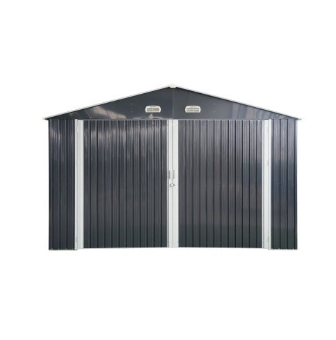 13x20FT Metal Storage Shed with Doors