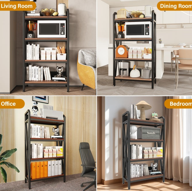 56.3" Modern 4-Level Storage Rack